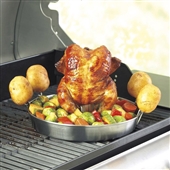 Deluxe BBQ Beer Can Chicken Roaster