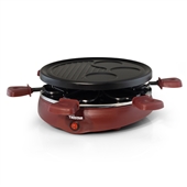 Compact Gourmet Raclette Grill for up to 6 people