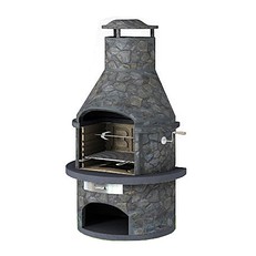 Rondo Masonry BBQ Grill in Slate